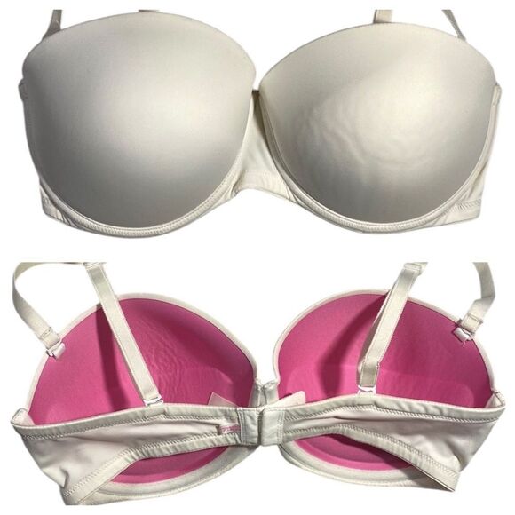 VICTORIA’S SECRET Padded Push-Up Convertible Strap Bra 34DD - Picture 1 of 8